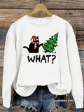 Round neck hoodie for women