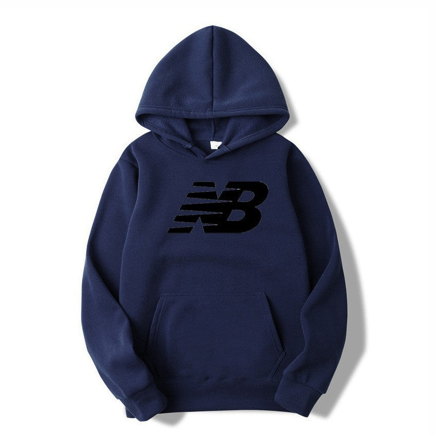 Unisex Hoodie Casual Fleece Printed Hooded Sweatshirt Sportswear